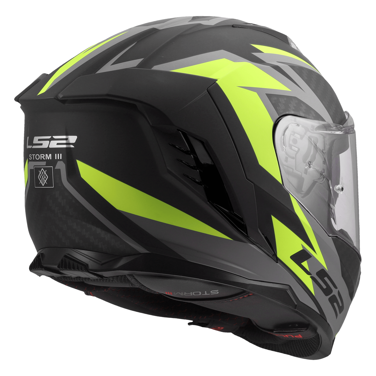 FF818 STORM III DYNAMO BLACK HI VIS YELLOW - Image 4