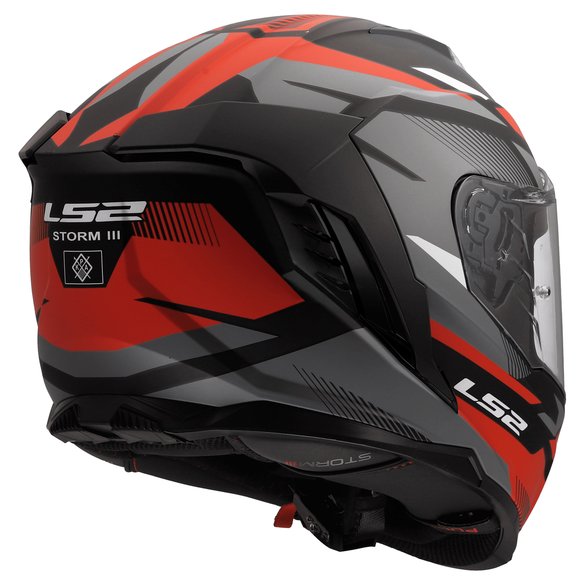 FF818 STORM III KOMAI BLACK RED - Image 5