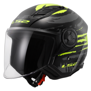 OF616 AIRFLOW II BRUSH BLACK HI VIS YELLOW