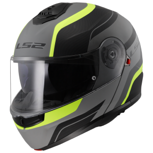 FF908 STROBE II MONZA MATT BLACK HI VIS YELLOW