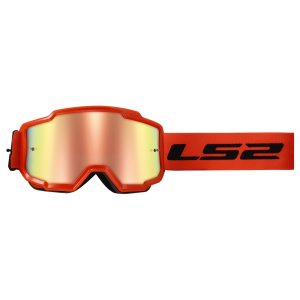 CHARGER GOGGLE WITH IRIDIUM VISOR HI VIS ORANGE