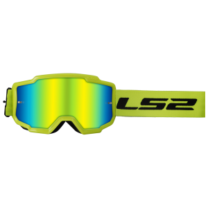 CHARGER GOGGLE WITH IRIDIUM VISOR HI VIS YELLOW